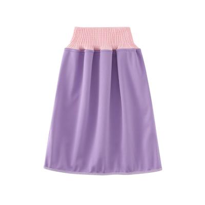 China 100% Waterproof New Print Fabric Skirts PUL Waterproof Bamboo Sleeping Baby Training Skirt Diaper Skirt for sale