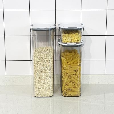 China 2022 Various Viable Good Quality 1700ML Glass Airtight Dry Food Storage Containers for sale