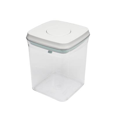 China Newest PP+TRP+PET Plastic Food Storage Box Kitchen Container Freshness Storage Food Grade Materials Large Airtight for sale