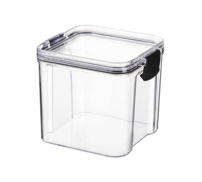 China Freshness Preservation Style Modern Dustproof Kitchen Food Transparent Vegetable Storage Containers Large With Airtight Lids for sale