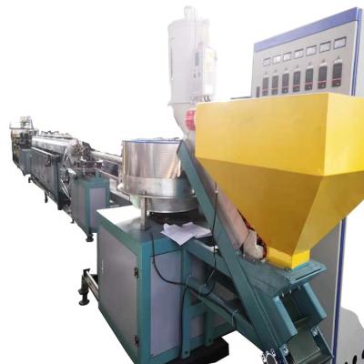 China Integrated Round PIPE Flower Drip Irrigation Tape / Pipe Making Machine With Screw Extruding Production Line for sale