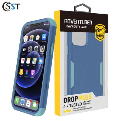 China Anti-drop Have Low MOQ Running Adventurer Triple Defender Phone Case For iPhone 12 Pro 11 7 8 Max for sale