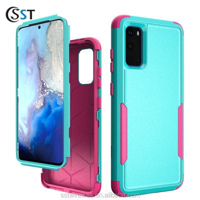 China High Auality Good Quality Multi-colors TPU TPU+PC Phone Case For Galaxy S20/S11E for sale