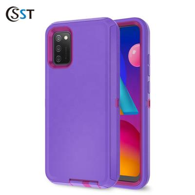 China Anti-fall 10 Colors Scratch Resistance Shockproof Phone Cover Case For Samsung Galaxy A02S for sale