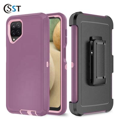 China Amazon Best Selling Shockproof Holster Belt Clip Case For Samsung Galaxy A12 5G for sale