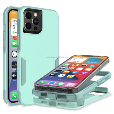 China Yuval Dual Layer Protective Mobile Shockproof Phone Case Accessory Back Cover For iPhone 12 12Pro Case for sale