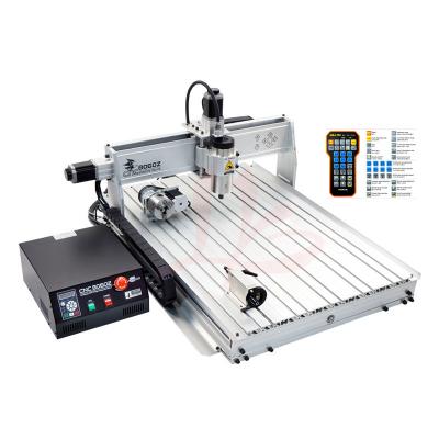 China Mini CNC Machinery Repair Shops USB Port 8060 Z-USB 1500W Router PCB Milling Machine For Hard Metal Aluminum Wood Working for sale