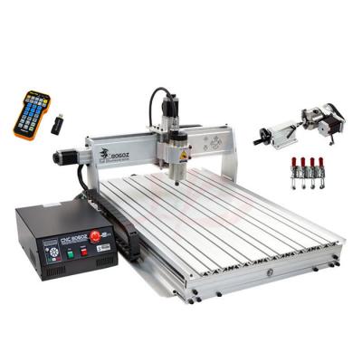 China Top Machinery Repair Shops CNC Machines 8060Z-USB 4axis 2.2KW CNC Router Engraver Equipment for sale