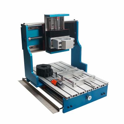 China Building Material Shops 4 Axis CNC Engraving Milling Machine Frame Kit 3040 Linear Guideway Rail Type 3040 CNC Frame With NEMA 23 Stepper Motor for sale