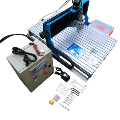 China Building Material Stores 1.5KW 2.2KW Linear CNC Router 6090 Guide Rail Engraving Machine DSP Offline Control System for sale