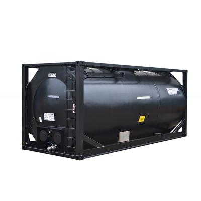 China UN T3 Fire Heating 20ft Bitumen ISO Tank Container with CSC Certificate and 16MnDR Vessel Material for sale