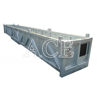 China Maximum Payload 12000KGS 39ft to 76ft Galvanized LR Certified DNV 2.7-1 Standard Open Top DNV Offshore Cargo Basket for sale