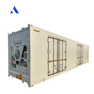 China 40ft Open Side Door Freezer Reefer Container The Perfect Container for Fresh Goods Transportation for sale