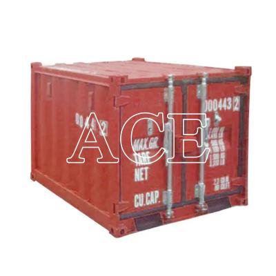 China Tragbarer und mobiler 5ft Mini-Schifffahrtcontainer Lagerung Länge 5 Fuß Außendimensionen 1830 x 1960 x 1920 mm zu verkaufen