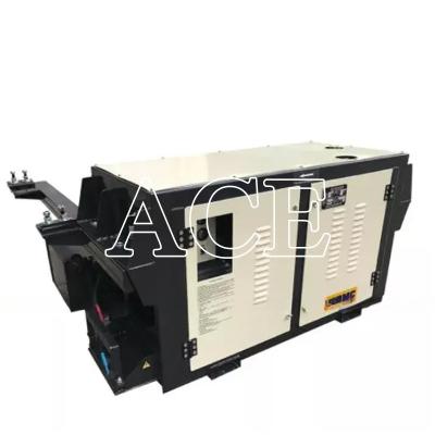 China 400L Fuel Tank Trailer Side Mount Diesel Generator Set for Reefer Container Genset 473L Tank Capacity for sale