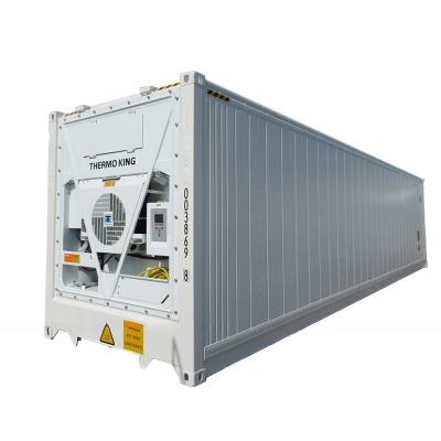 Chine 12192 x 2438 x 2896 mm réfrigérateur de refroidissement Thermo King 40 pieds de hauteur cube Reefer conteneur obtenir le vôtre aujourd'hui pour le transport à vendre