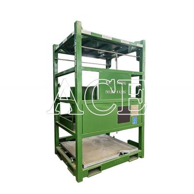 Chine Container de réservoir IBC en acier standard offshore 550GAL DNV 2.7-1 personnalisé avec cadre de levage certifié par CSC et BV à vendre