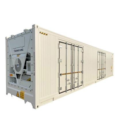 China 12192 x 2438 x 2896 mm 2-Door Open Side Refrigerator 40 Feet Length Reefer Container for Fresh Goods Transportation for sale