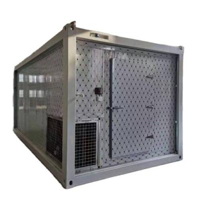 China Versatile 6x2.2x2.2m Movable 20ft Reefer Container Cold Storage Room with R134a/R404A Refrigerant for sale