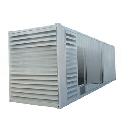 Chine 20ft 40ft Container isolé Genset volet Réduction du bruit ventilé Certifié par CSC Idéal pour le chargement et l'expédition à vendre