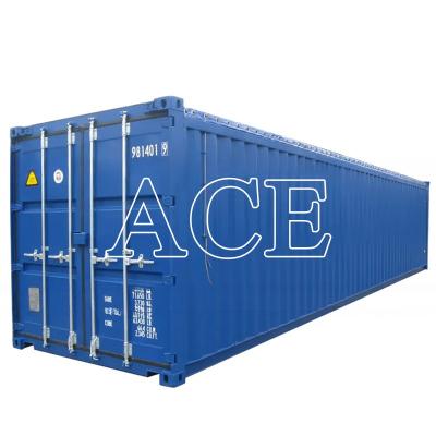 China 40ft Open Top Shipping Containers with Soft Type PVC Tarpaulin Roof Cover in Excellent Condition for sale