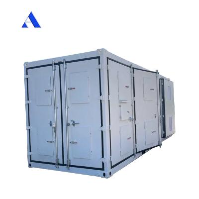 Chine Dimensions extérieures de 6058 x 2438 x 2591/2896 mm Contenant ISO standard de 20 pieds pour le système de stockage de batterie d'énergie solaire à vendre