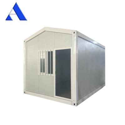 China 20ft Movable Prefab Modular Office Structure Flat Pack Shipping Container House Simple Modern Style Steel Corner Casting for sale