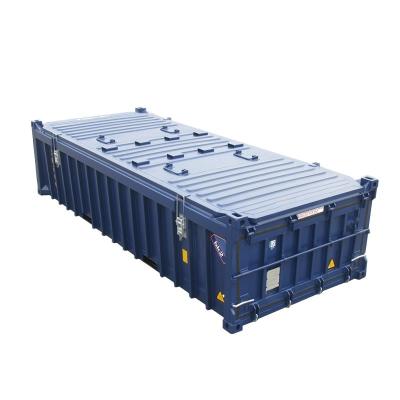 China High Capacity 20ft Open Top Half Height Shipping Container with Hard Opening and Wood or Steel Flooring Capacity 14.5CBM for sale