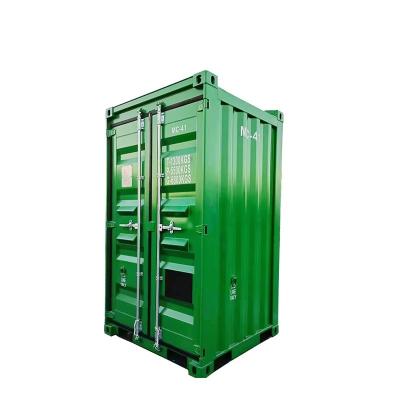 China 6ft Mini Contenedor Offshore DNV Shipping Container with Steel Floor Portable CCU Closed Drilling Box and Optional Sling Set for sale