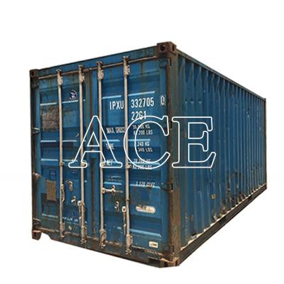 Cina Cargo in magazzino cinese degno 20 piedi container usati dimensioni interne 5.899 x 2.352 x 2.393M 10 anni intorno in vendita