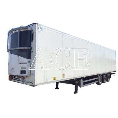 China 13 Ton Axle Alex Thermo King Refrigerator 53ft Insulated Van Box Semi-Trailer Truck Trailers for Transportation Needs for sale