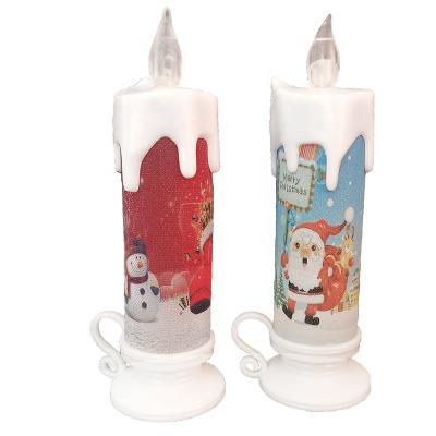 China Christamas Decoration Electric Flashing Flameless Christmas Led Candle For Christmas for sale