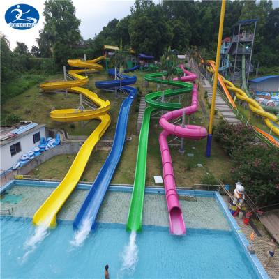 China Outdoor or indoor water park can be customized water slides tubes for adults water park rides for sale for sale