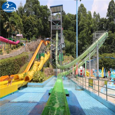 China Fiberglass Fiberglass Water Park Slides for Sale Puming Dragon Slide for Water Park (DX/JL/X850) for sale