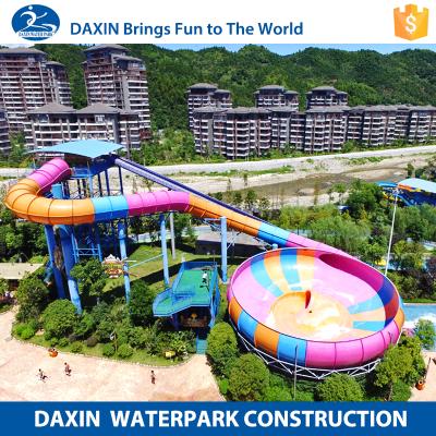 China Commercial Used Daxin Water Of Outdoor Or Indoor Water Park Adults Good Price Slide for sale