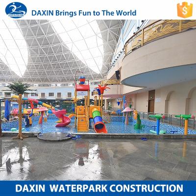 China Outdoor or indoor water park Gorgeous and colorful equipment Waterpark DAXIN Colombia for sale