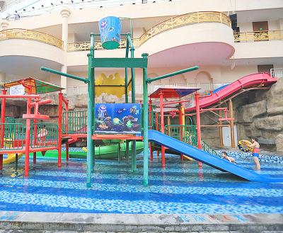 China Indoor water park equipment of DAXIN mini water park kids aqua outdoor or indoor playground park for sale