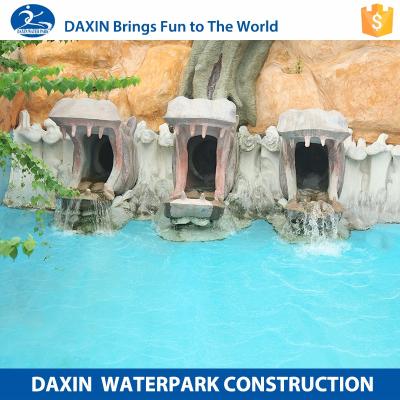 China DAXIN Water Park Outdoor or Indoor Drift River Lazy Pool for Large Water Parks for sale