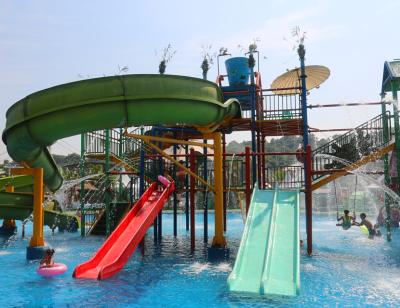 China Medium Fiberglass Water House / Playground for sale