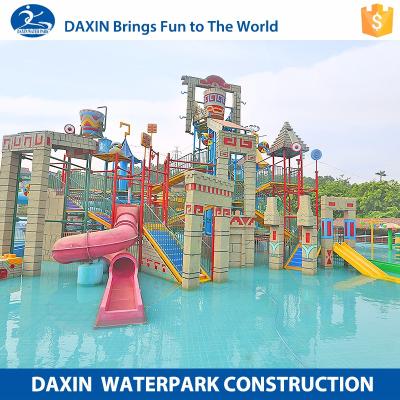 China DAXIN outdoor or indoor water park the new water park equipment price for sale