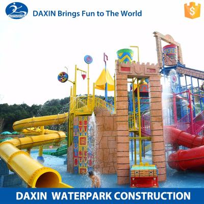 China Water Park DAXIN Water House Big Playground Outdoor Or Indoor Complete Water Theme Park for sale