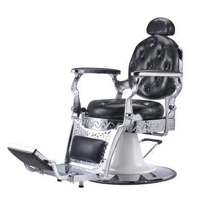 China Wholesale Durable Material Adjustable Luxury Barber Shop Chair Classic //Vintage Salon Chair for sale