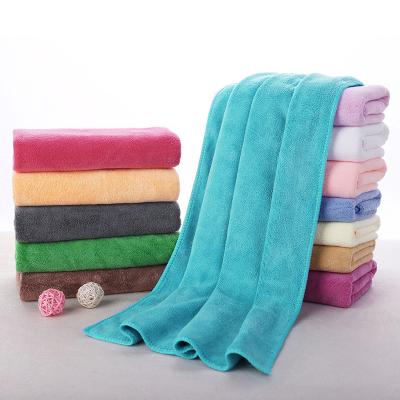 China QUICK DRY Polyester 75X35cm Solid Color , Quickly Dry Dye-Resistant Salon Cleaning Towel for sale