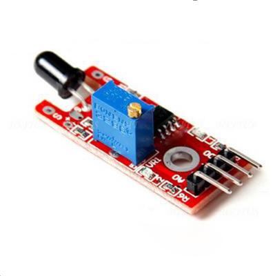 China Flame Sensor Module Ignition Source Fire Detection Module Detect Receiver Module Infrared Flame Sensor Infrared Module for sale