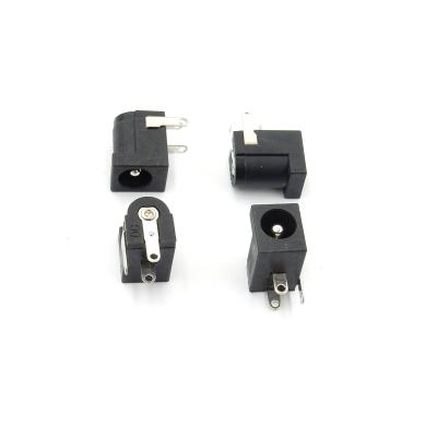 China dc005 5.5*2.1mm panel mount 5.5X2.1MM FEMALE DC-005 header accepting connector laptop DC power jacks for sale