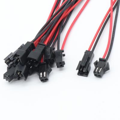 China Test 10Pairs 15cm Long SM 2Pins Plug JST Male To Female Wire Connector for sale