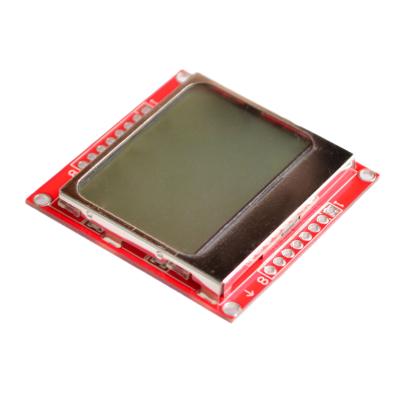 China 84*48 84x48 high quality lcd display module red backlight adapter PCB for Nokia 5110 80mm x 36mm x 10mm for sale