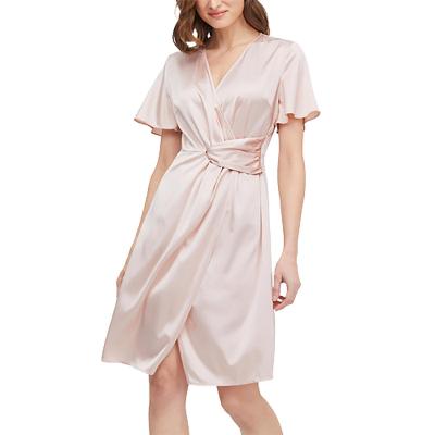 China Factory wholesale anti-static summer traditional ladies dress new fashion ladies silk fabric fresh breathable suitable for sleep for sale