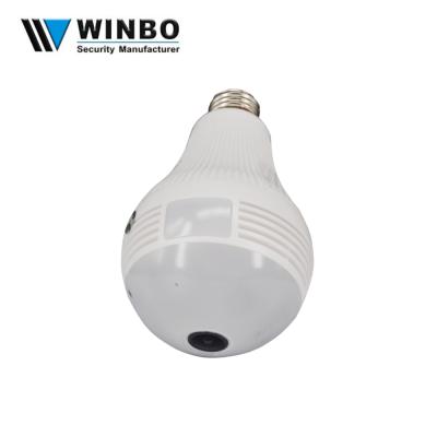 China Cheap China OEM Price 960p Light Bulb VR Camera Vandal Proof Wireless Ceiling Mounted Panoramic Light for sale