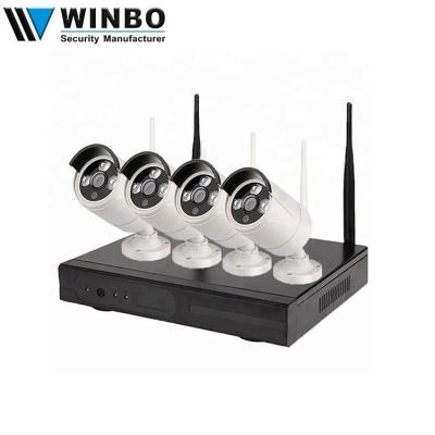 China NIGHT VISION Winbo 4CH Wifi NVR Kit 960P Video CCTV Security Surveillance IP Camera for sale